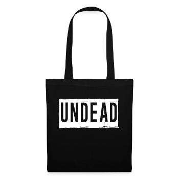 Mort-vivant - Sac en tissu - noir - Devant