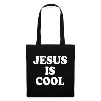 Jesus is cool - Tote Bag - black - Front