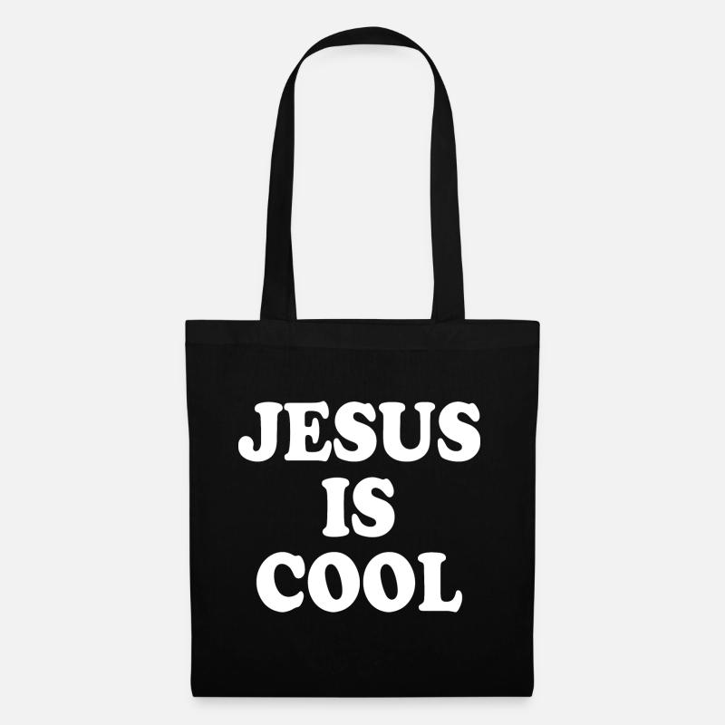 Jesus is cool - Sac en tissu - noir