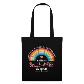 Meilleure belle mère du monde - Sac en tissu - noir - Devant