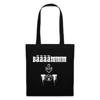 Bääämmm tot - Stoffbeutel - Schwarz - Vorne