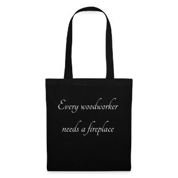 Carpenter Baby and Toddler Shirts Love Forestry - Tote Bag - black - Front