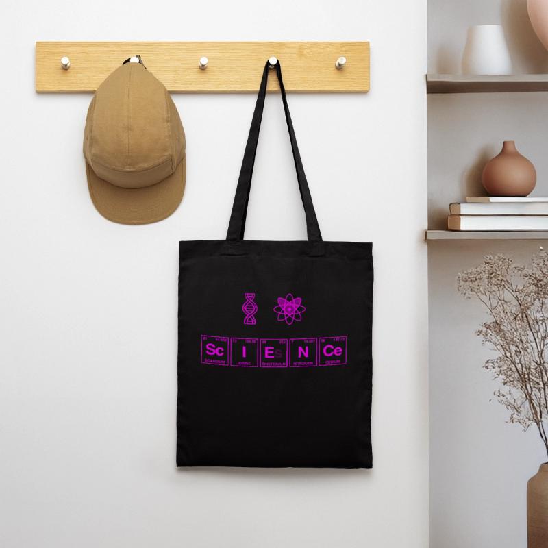 I LOVE SCIENCE - Système de perdiode d’éléments Sac en tissu