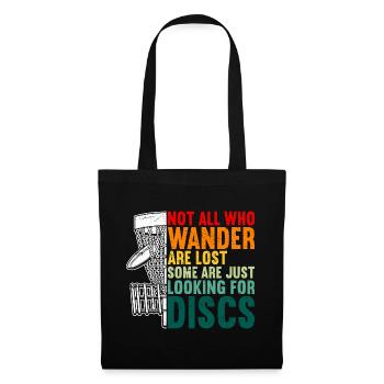 Disc Golf Disc Golfing - Tote Bag - black - Front