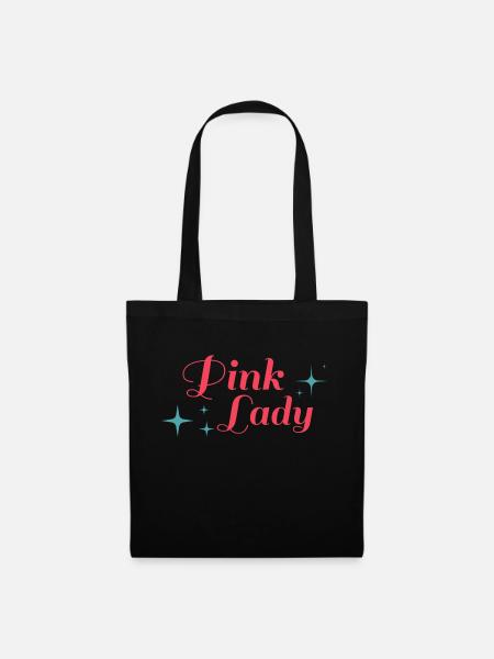 Pink Lady - Stoffbeutel - Schwarz