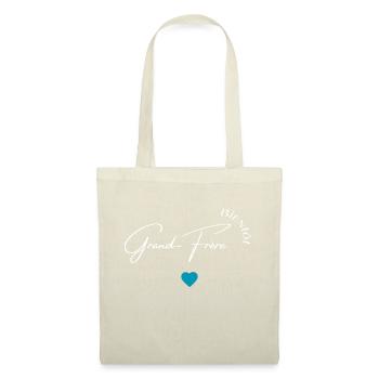 Bientôt grand frère - Sac en tissu - nature - Devant