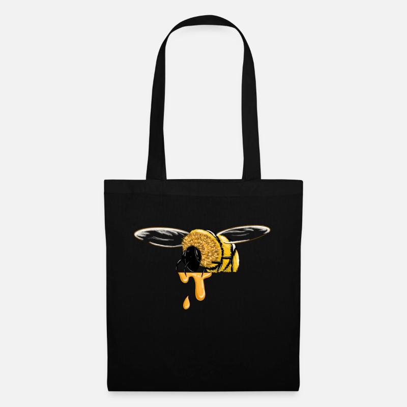 Safe the Bees - Tote Bag - black