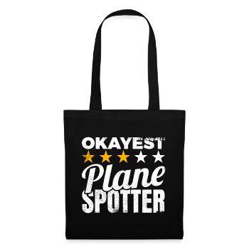 Average Planespotter - Tote Bag - black - Front