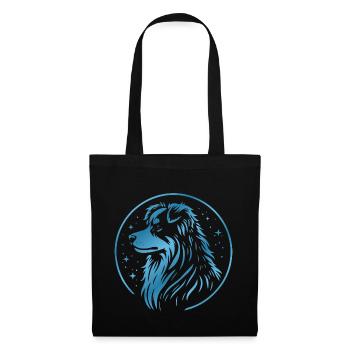 Dream dog Aussie blue - Tote Bag - black - Front