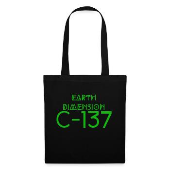 C-137 - Tote Bag - black - Front