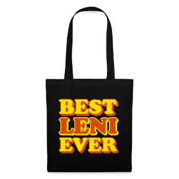 Leni First Name Funny Gift - Tote Bag - black - Front
