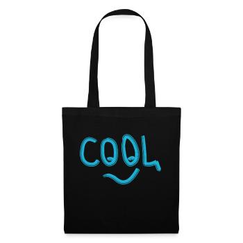 cool typography - Tote Bag - black - Front