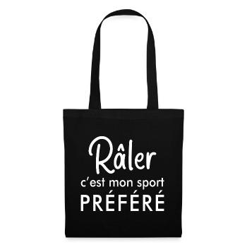 Adorable Râleuse Chiante Cadeau Drôle Femme Chiant - Sac en tissu - noir - Devant