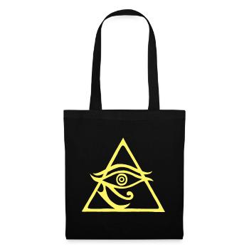 The Pyramid of the God Horus - Tote Bag - black - Front