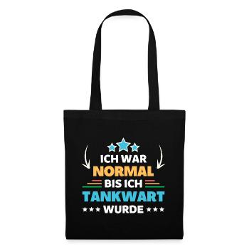 J’étais normal jusqu’à ce que je devienne pompiste - Sac en tissu - noir - Devant