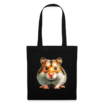 Hamster - Tote Bag - black - Front