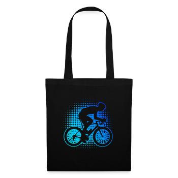 Roadbike Road Bike Road Bike Women's Road Cyclist - Tote Bag - black - Front