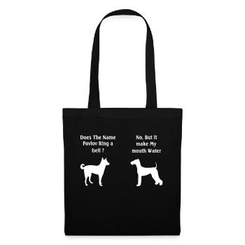 Does The Name Pavlov Ring a Bell Funny Psychology - Tote Bag - black - Front