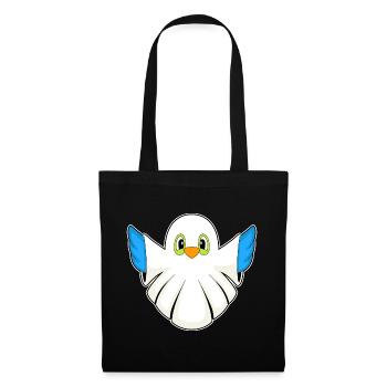 Bird Halloween Ghost - Tote Bag - black - Front