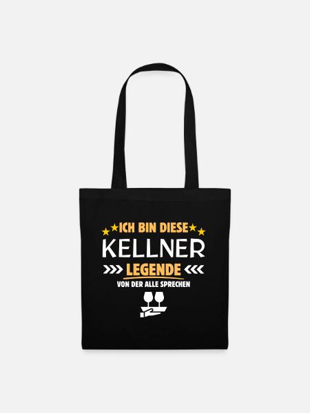 Kellner Legende - Stoffbeutel - Schwarz