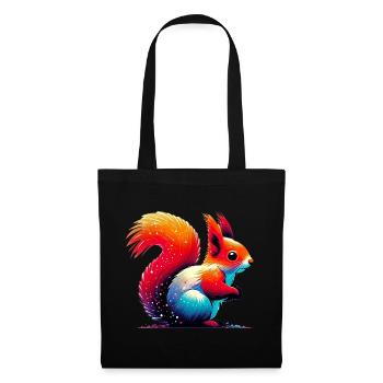 Squirrel - Tote Bag - black - Front