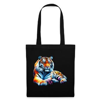 Tiger - Tote Bag - black - Front