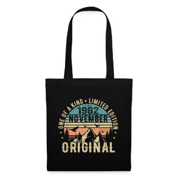 November 1962 Birthday Gift - November 1962 - Tote Bag - black - Front