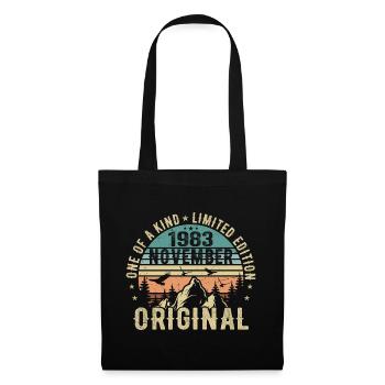 November 1983 Birthday Gift - November 1983 - Tote Bag - black - Front