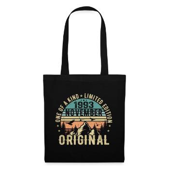 November 1993 Birthday Gift - November 1993 - Tote Bag - black - Front