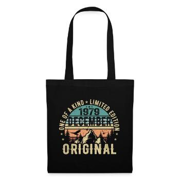Legends Birthday December 1979 Born Gift - Tote Bag - black - Front
