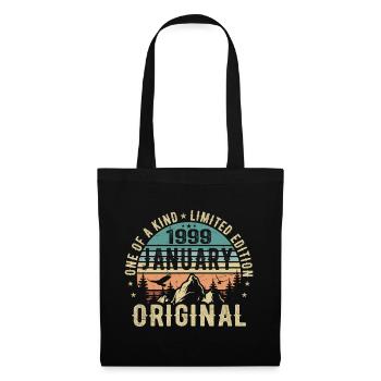 Cadeau d’anniversaire Janvier 1999 - Janvier 1999 - Sac en tissu - noir - Devant