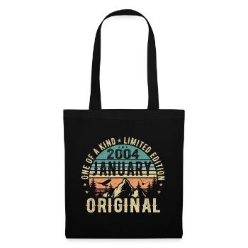 Birthday Gift January 2004 - January 2004 - Tote Bag - black - Front