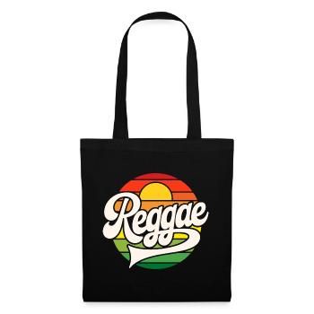 Reggae Retro Sunset - Tote Bag - black - Front