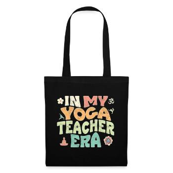 À l’époque de mon professeur de yoga - Sac en tissu - noir - Devant