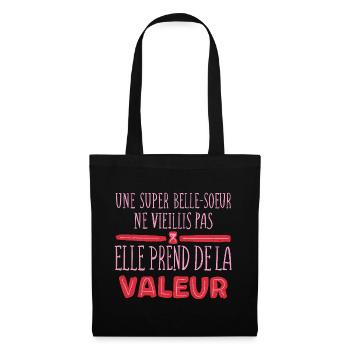 It doesn't age, it increases in value - Tote Bag - black - Front