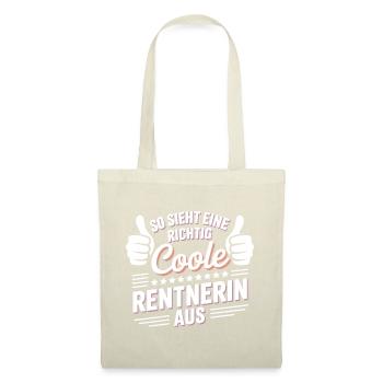 Voilà à quoi ressemble un retraité vraiment cool - Sac en tissu - nature - Devant