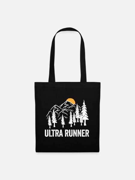 Ultra-Läufer - Stoffbeutel - Schwarz
