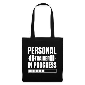 Powerlifting Bodybuilder Personal Trainer Progress - Tote Bag - black - Front