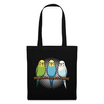 Budgerigars Budgie Owners Budgies - Tote Bag - black - Front