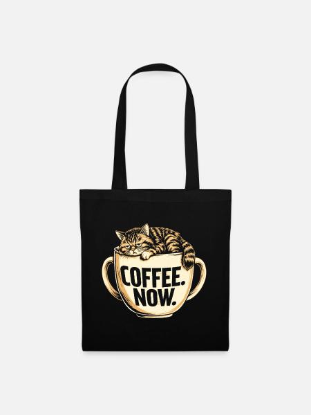 Coffee Now Kaffee Riesen Tasse Katze Lustig - Mulepose - sort