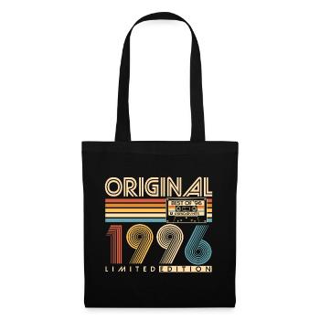 30 Birthday 30 Years 1996 Vintage Born - Tote Bag - black - Front