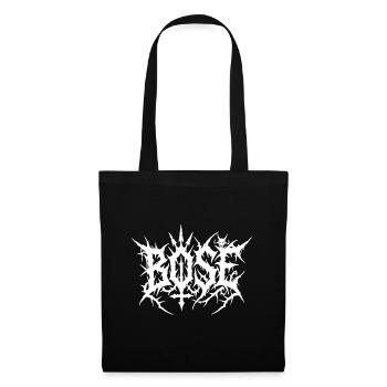 Evil Death Metal Logo - Sac en tissu - noir - Devant