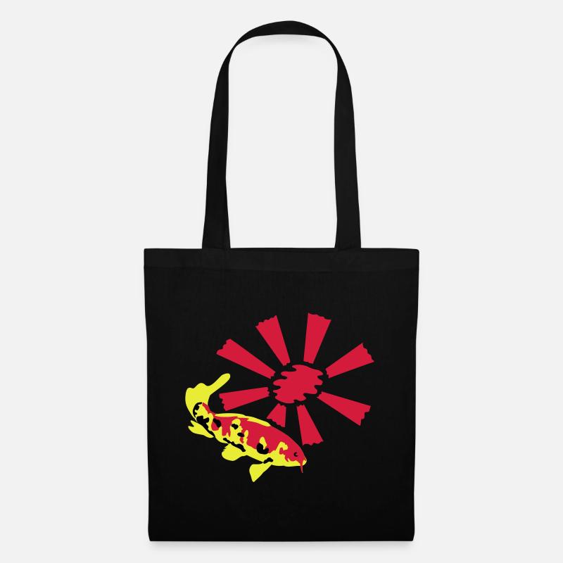 Koi Carp - Tote Bag - black