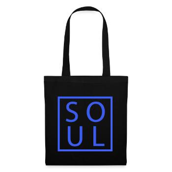 Soul Couple Shirt Mate Gift Idea - Tote Bag - black - Front