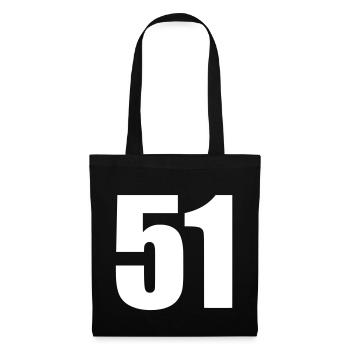51 - Tote Bag - black - Front