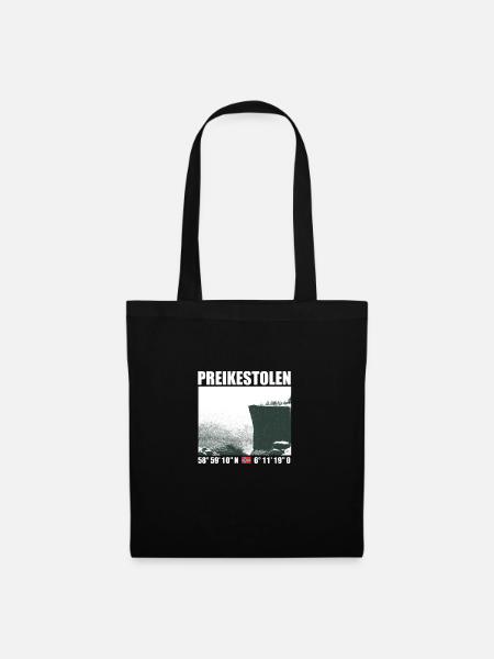 Preikestolen - Norway Holiday Travel Gift - Tote Bag - black