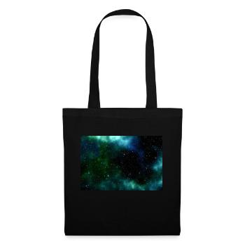 Galaxy - Stoffbeutel - Schwarz - Vorne