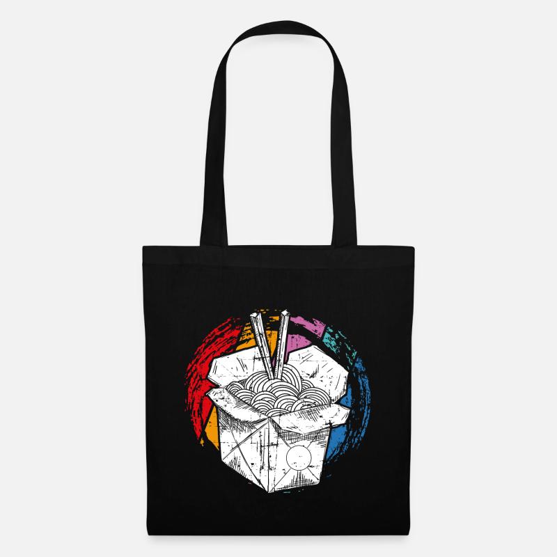 Pâtes - Sac en tissu - noir