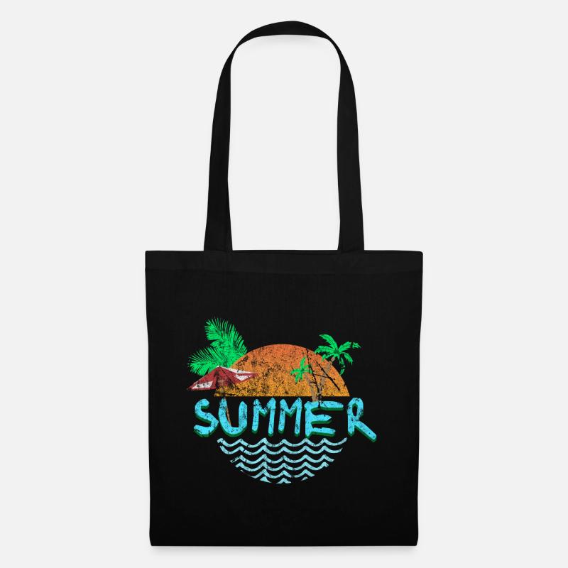 Beach - Tote Bag - black