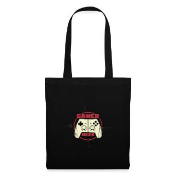 gamer - Tote Bag - black - Front